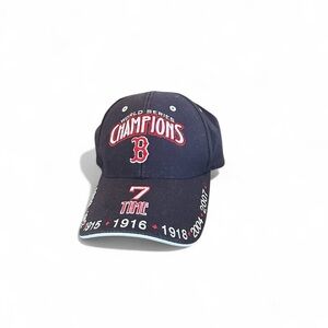 Boston Red Sox World Series Champions 7 Time Baseball Hat Genuine